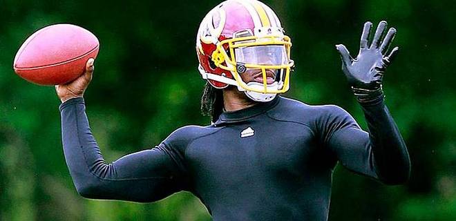 Maybe he is Superman - RG3's fantasy stock is soaring now!