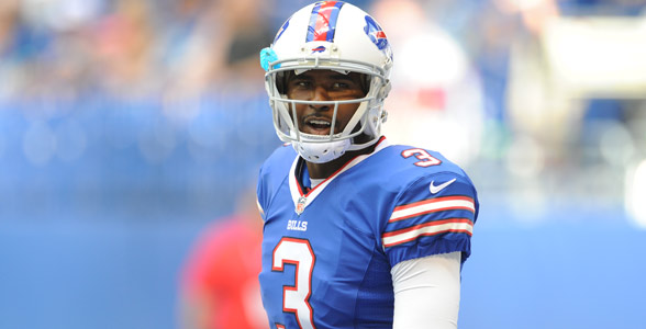 E.J. Manuel will see his first live action agains the Patriots